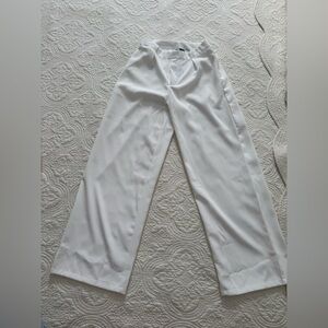 Shein white trousers NWT size S